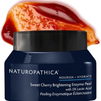 Naturopathica Sweet Cherry Brightening Enzyme Peel, Exfoliating Facial Peel Treatment, Antioxidant Rich Facial Mask to Nourish Skin, 1.69 fl oz